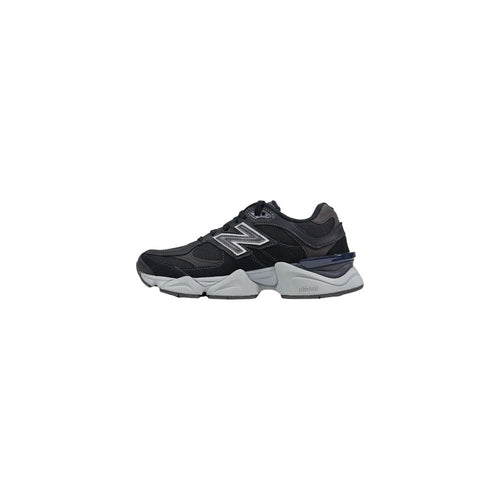 New Balance Black Suede Leather Chunky Sneakers