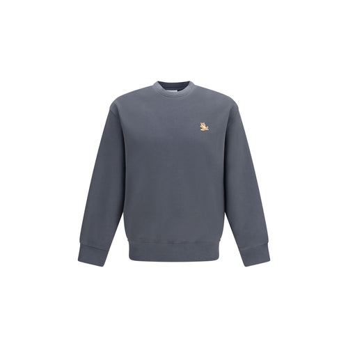 Maison Kitsuné Gray Organic Cotton Sweatshirt