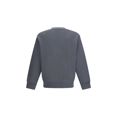 Maison Kitsuné Gray Organic Cotton Sweatshirt