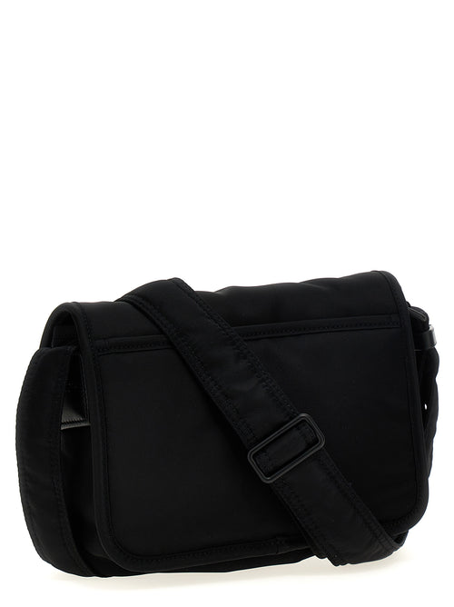 Saint Laurent Black Polyamide Crossbody Bag