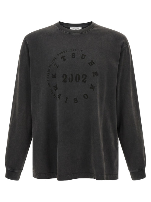 Maison Kitsuné Black Organic Cotton T-Shirt