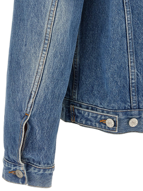 MM6 Maison Margiela Blue Cotton Denim Jacket