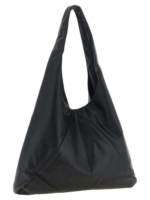 Maison Kitsuné Black Polyethylene Shoulder Bag
