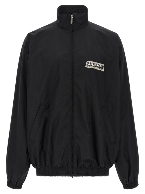 Balenciaga Black Cotton Sweatshirt