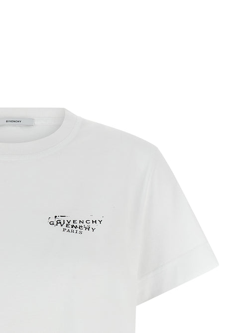 Givenchy White Cotton T-Shirt