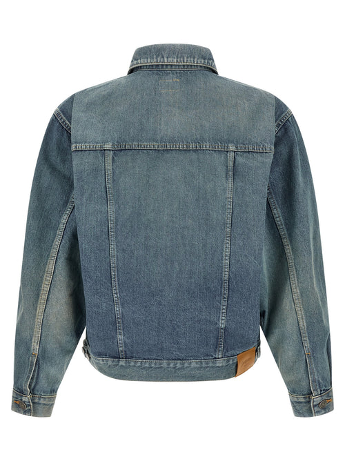 Saint Laurent Blue Cotton Denim Jacket