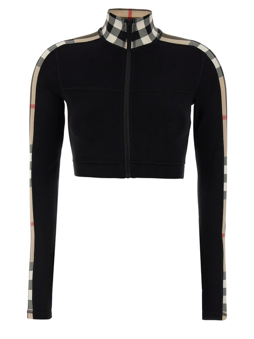 Burberry Black Polyamide Sweatshirt