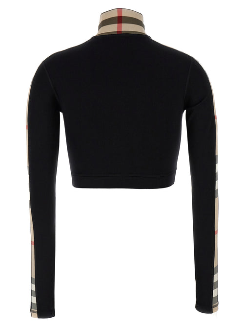 Burberry Black Polyamide Sweatshirt