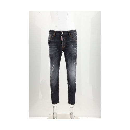 Dsquared² Black Cotton Jeans Denim