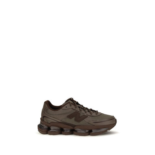 New Balance Brown Polyester Athletic Sneakers