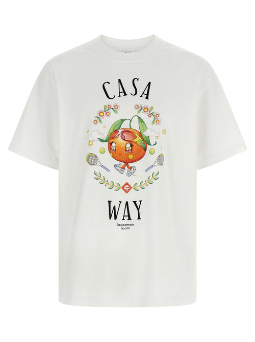 Casablanca White Organic Cotton Sportswear