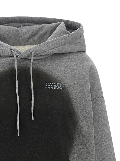 MM6 Maison Margiela Gray Cotton Sweatshirt