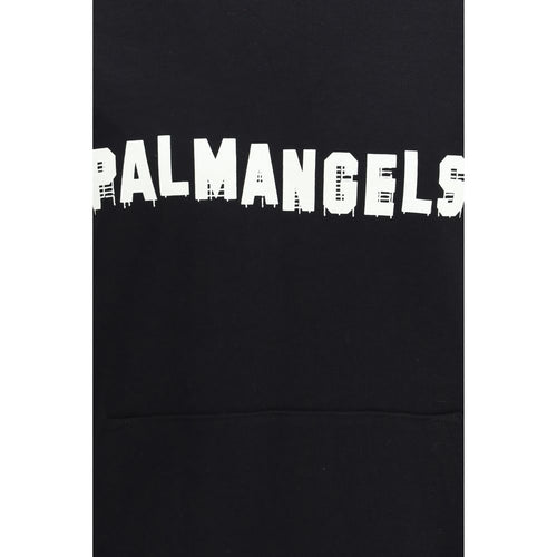 Palm Angels Black Cotton Sweatshirt