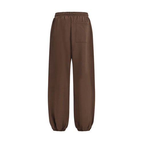 Palm Angels Brown Cotton Joggers (Workout Pants)