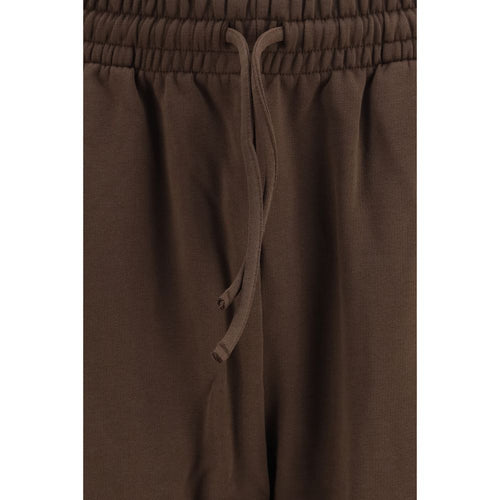 Palm Angels Brown Cotton Joggers (Workout Pants)