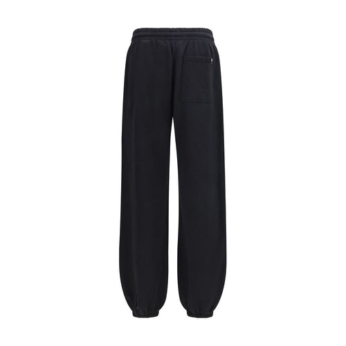 Palm Angels Black Cotton Joggers (Workout Pants)