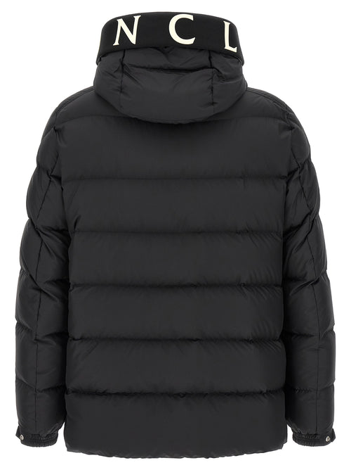 Moncler Black Polyester Full-Length Jacket