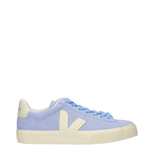 Veja Purple Leather Low Top Sneakers