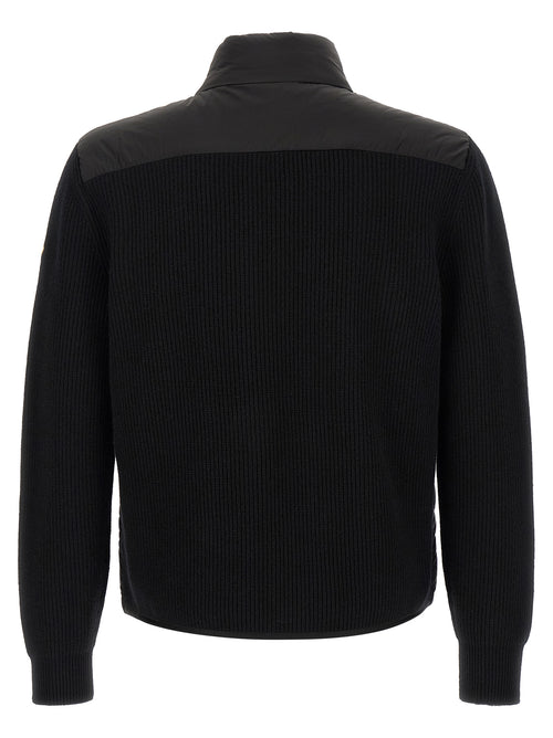 Moncler Black Polyamide Cardigan
