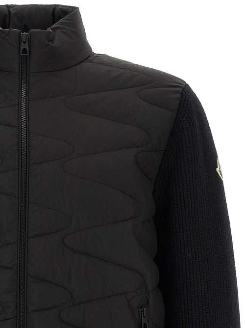 Moncler Black Polyamide Cardigan