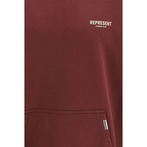 Represent Bordeaux Cotton Sweatshirt