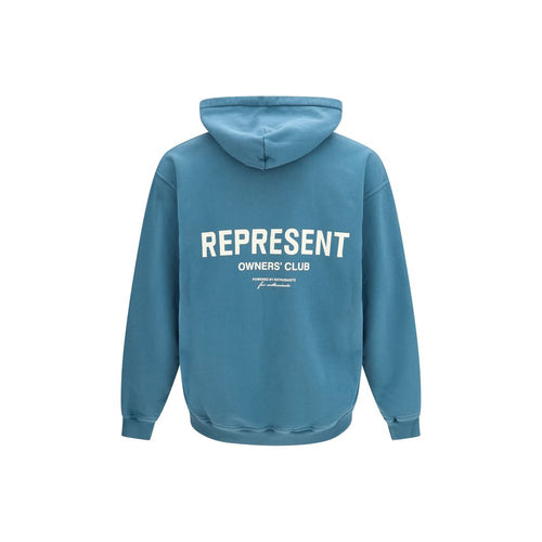 Represent Blue Cotton Sweatshirt
