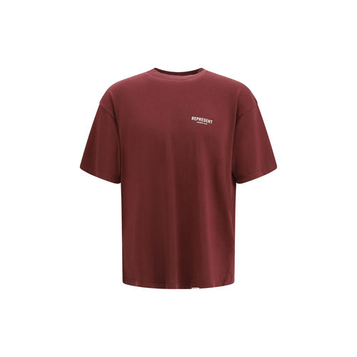 Represent Bordeaux Cotton T-Shirt