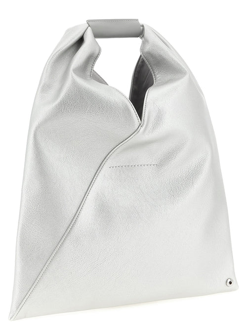 MM6 Maison Margiela Silver Polyethylene Handbag
