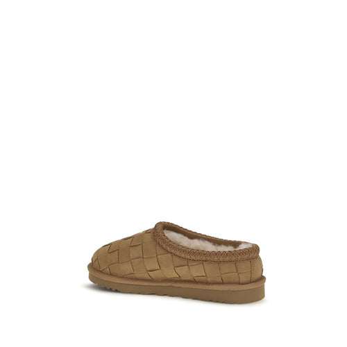 UGG Beige Suede Leather Mules