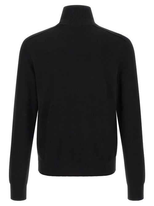 Burberry Black Wool Cardigan