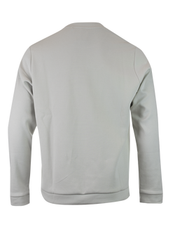 Hugo Boss Beige Cotton Round Neck Sweatshirt