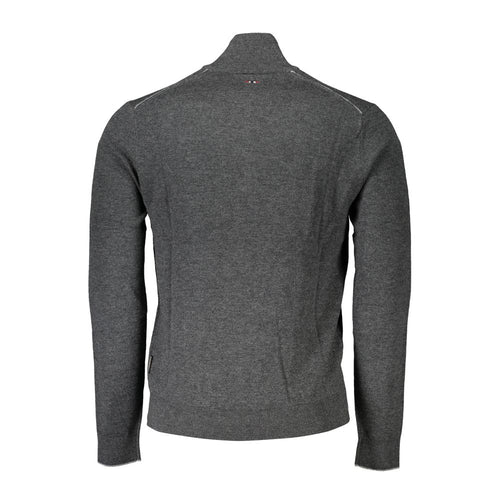 Napapijri Grigio Tessuto Men Sweater