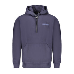 Napapijri Blue Cotton Men Sweater