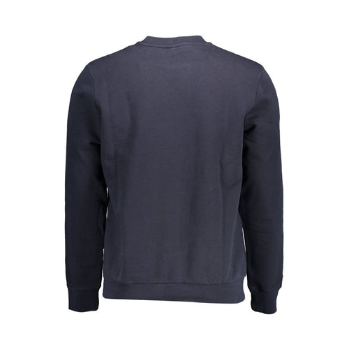 Napapijri Blue Cotton Men Sweatshirt