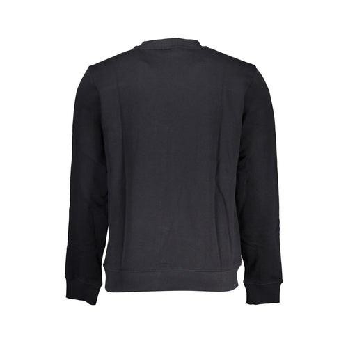 Napapijri Black Cotton Men Sweatshirt