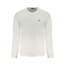 Napapijri White Cotton Men T-Shirt