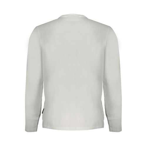 Napapijri White Cotton Men T-Shirt