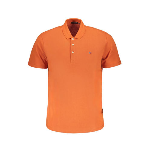 Napapijri Arancione Cotton Men Polo