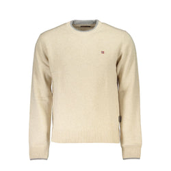 Napapijri Beige Tessuto Men Sweater