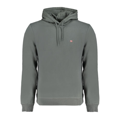 Napapijri Green Cotton Men Sweater