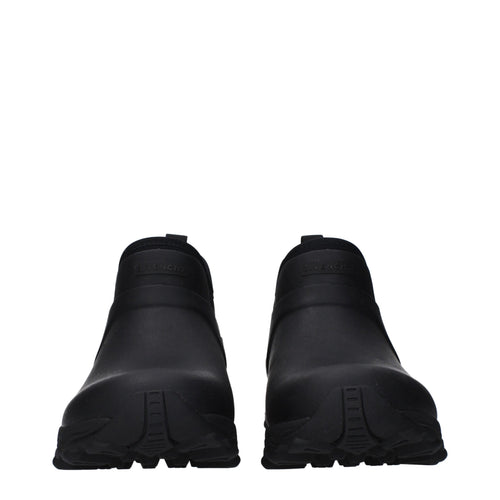 Givenchy Black Cotton Ankle Boots
