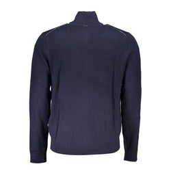 Napapijri Blue Tessuto Men's Cardigan