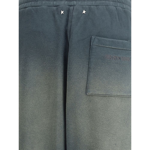 Golden Goose Blue Cotton Joggers (Workout Pants)