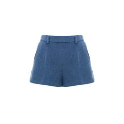Gucci Blue Wool Shorts