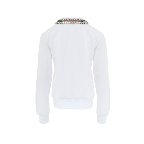 Gucci White Cotton Sweatshirt
