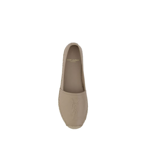 Saint Laurent Beige Lamb Ovis Aries Aries Espadrilles