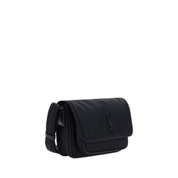 Saint Laurent Black Nylon Shoulder Bag