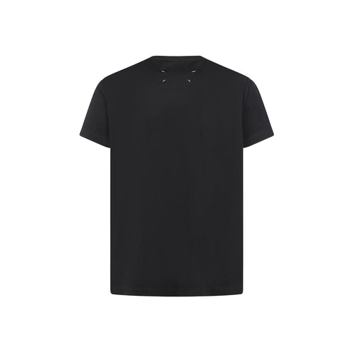 Maison Margiela Black Cotton T-Shirt