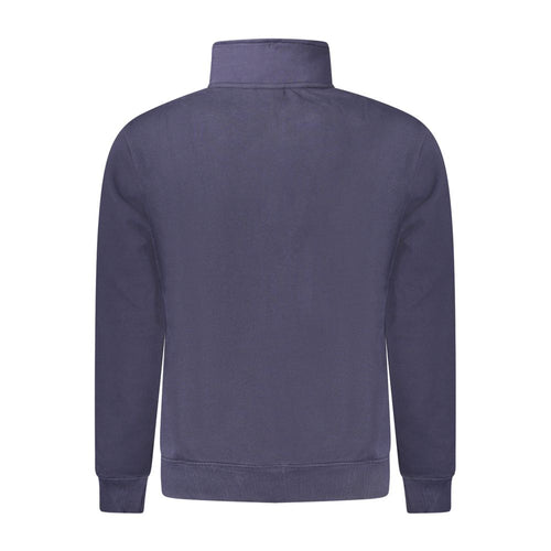 Napapijri Blue Cotton Men Sweatshirt
