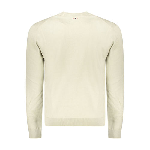 Napapijri Beige Cotton Men Sweater